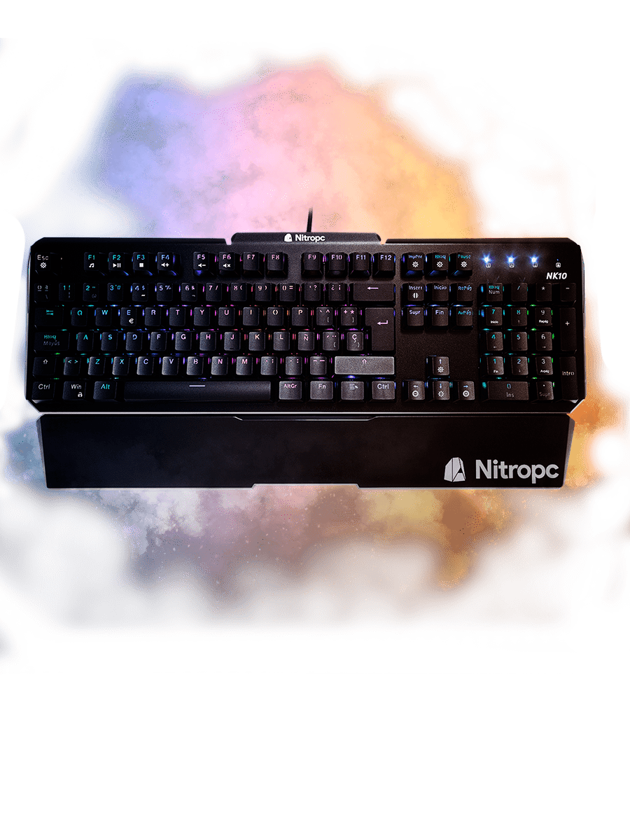 Teclado óptico-mecánico NK10 Nitropc